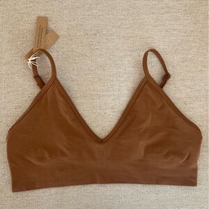 SKIMS Seamless Sculpt copper bralette new with tags